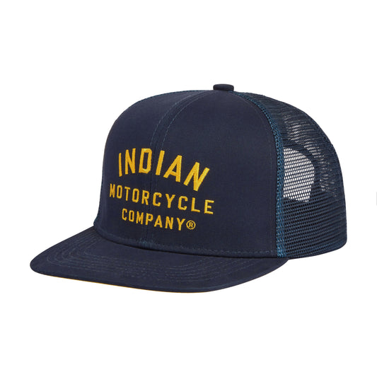 Embroidered Logo Part's Service Cap, Navy