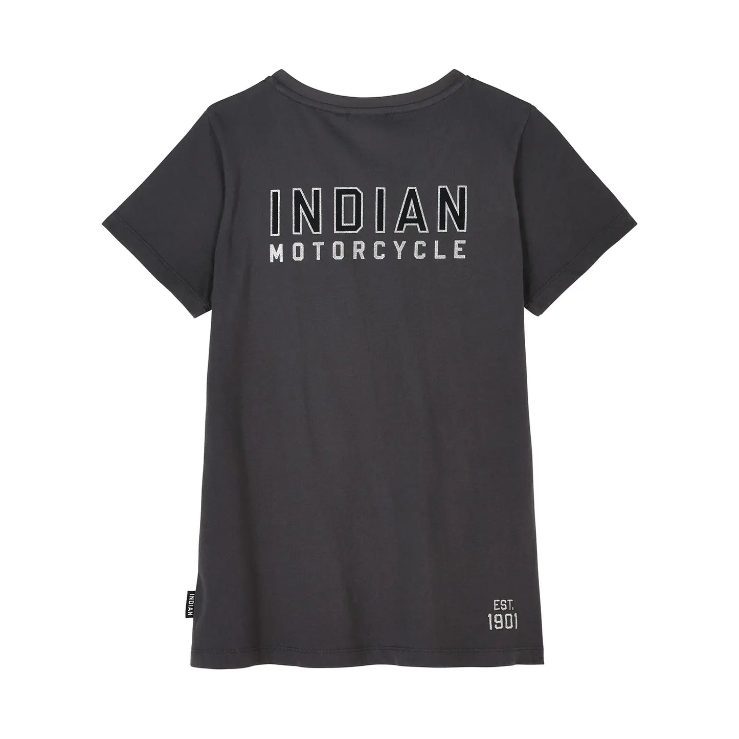 Outline Block Pocket T-shirt, Gray