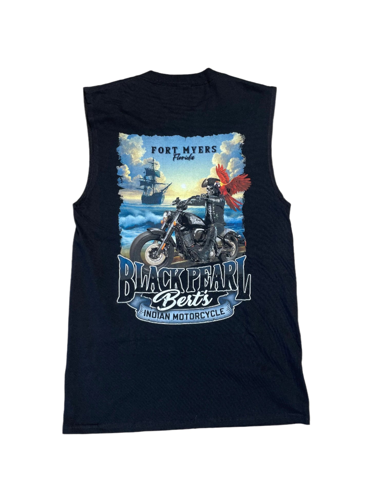 Sleeveless Indian Rider