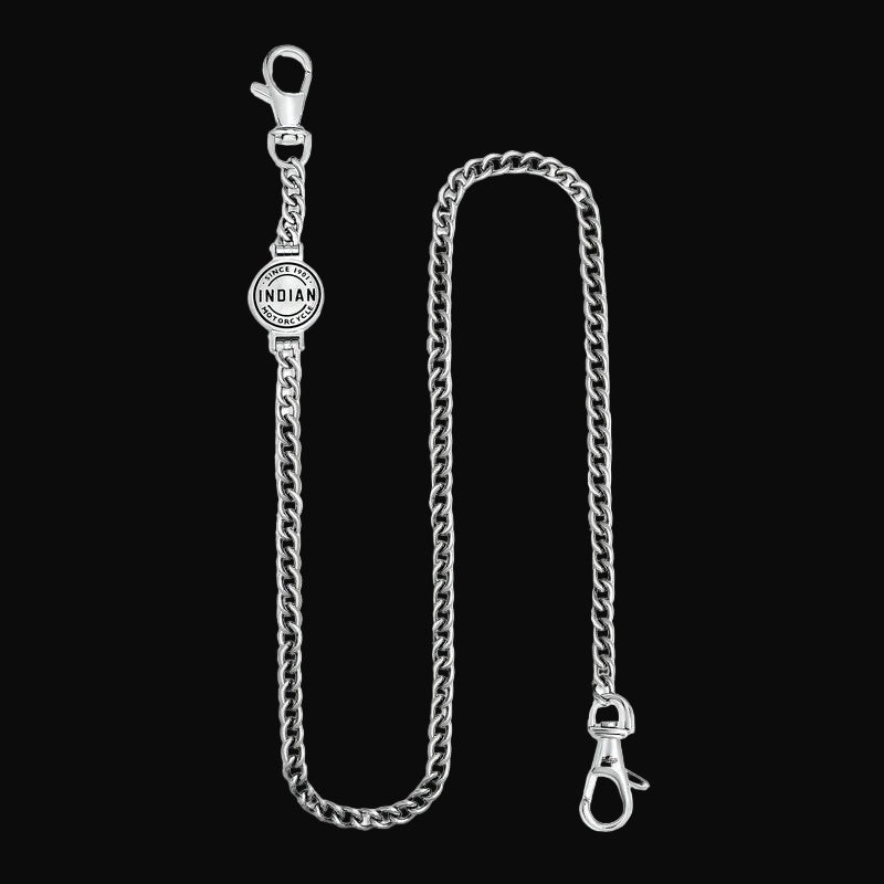 Classic Circle Wallet Chain (Stainless Steel)