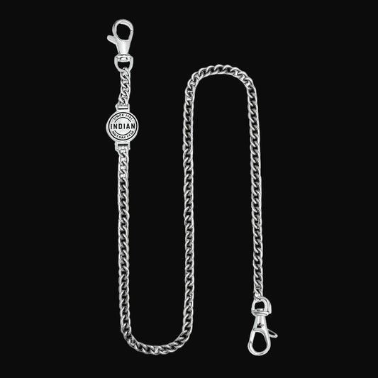Classic Circle Wallet Chain (Stainless Steel)