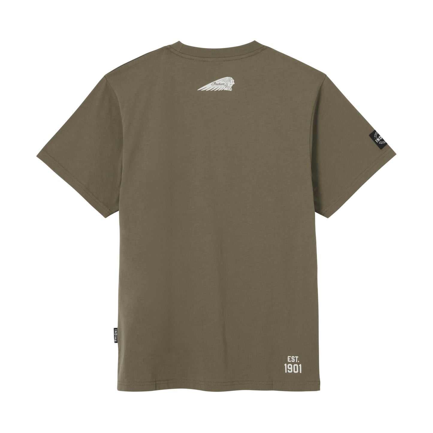 Indian Company Logo Tee, Green