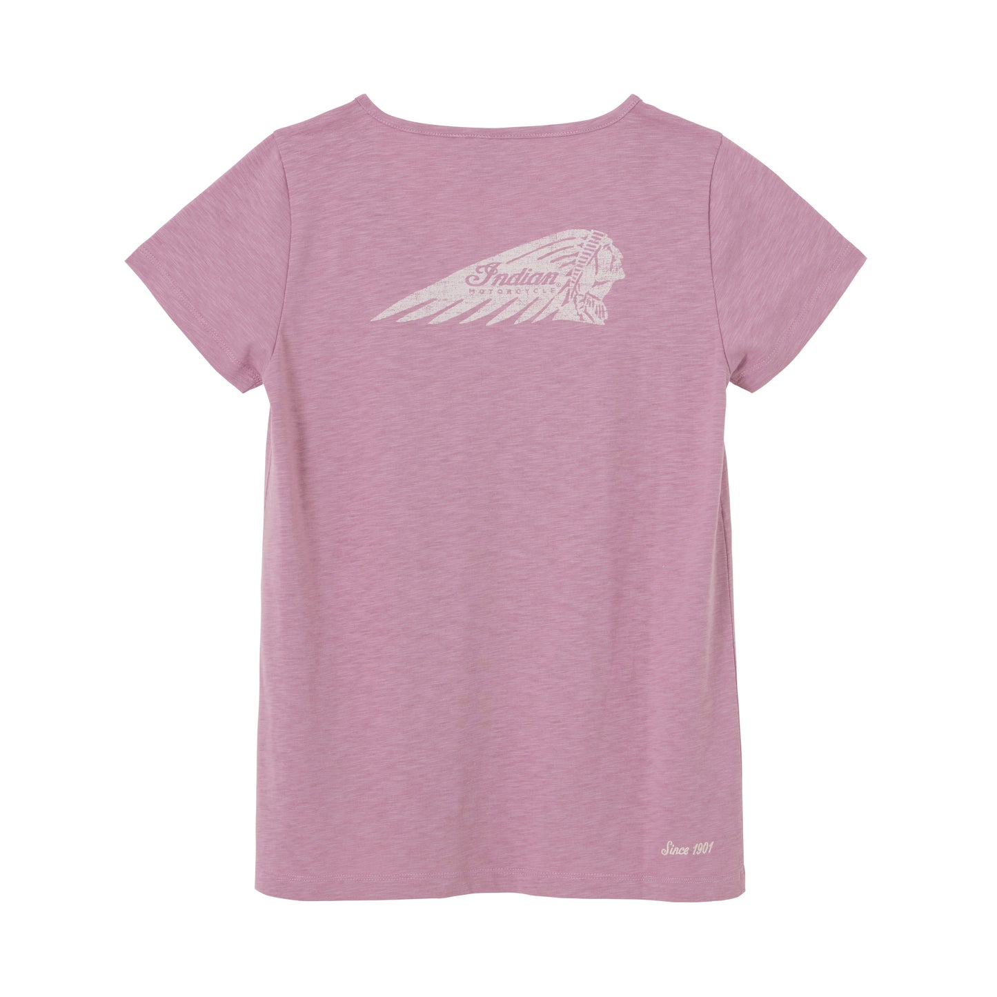 Headdress Keyhole Tee, Purple