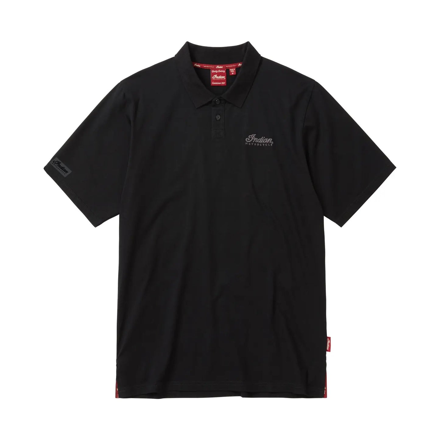 Indian Polo Shirt, Black