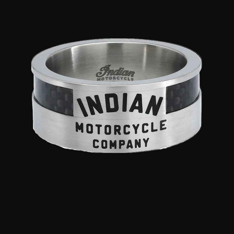 Carbon Fiber Band Ring (Stainless Steel)