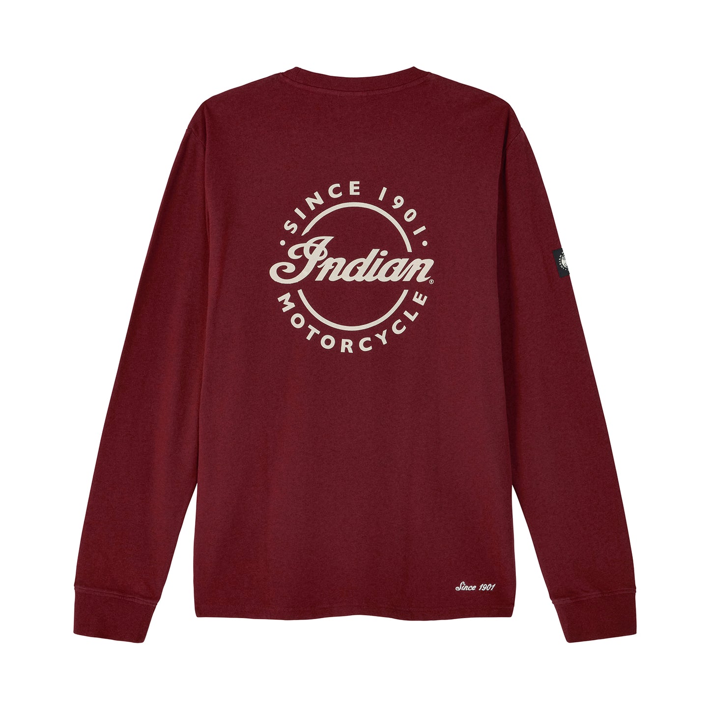 Script Icon Pocket LS Tee, Port