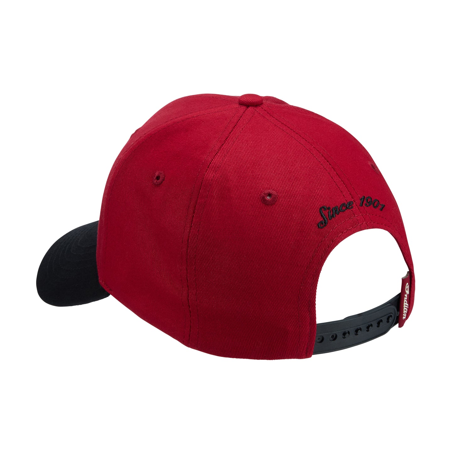 Colorblock Headdress Trucker Cap, Red