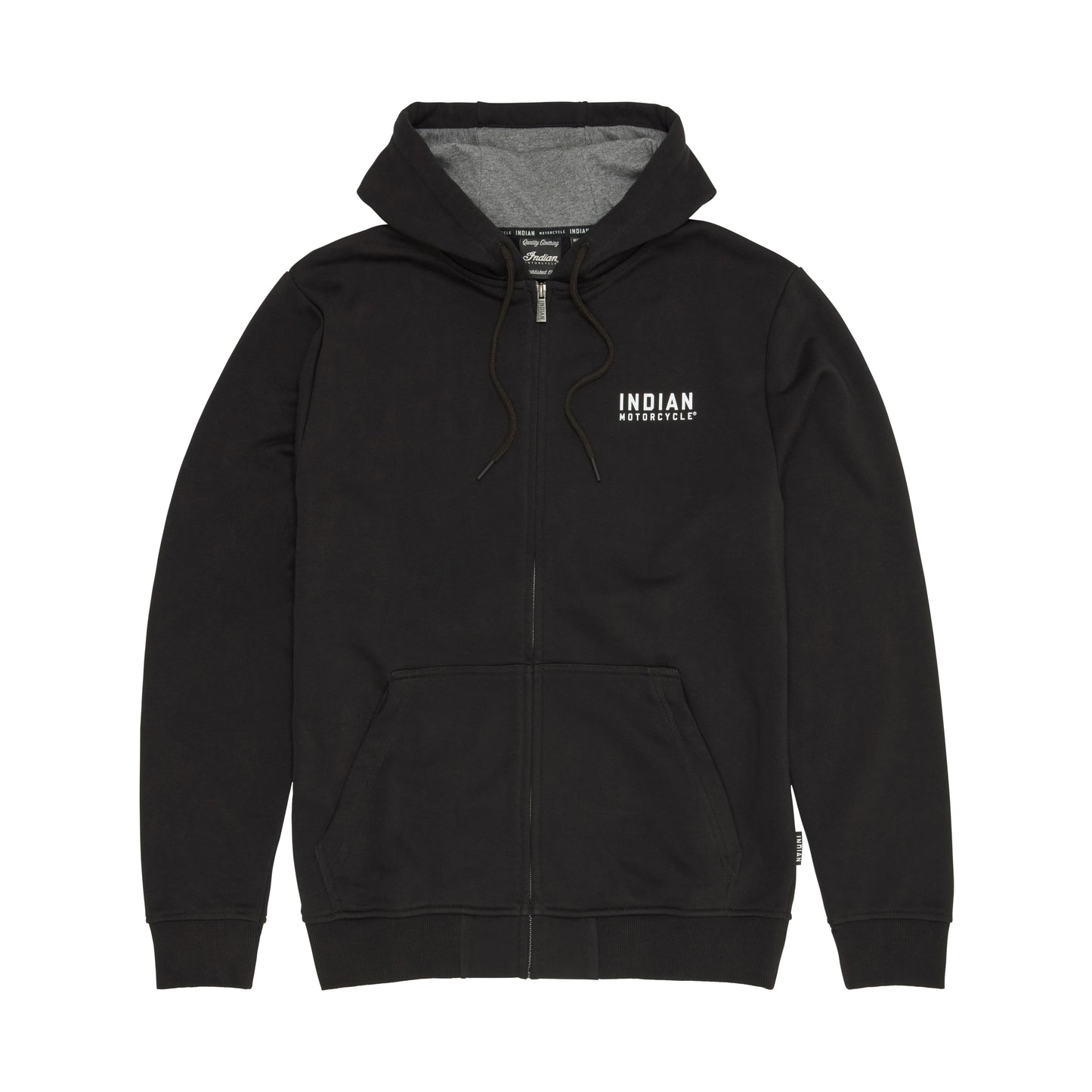 EST 1901 Indian Hoodie, Black