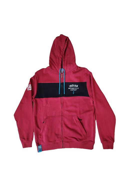 Zip Hoodie Red
