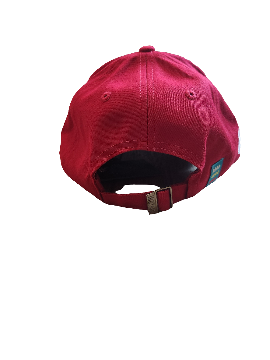 Embroidered Cap Red