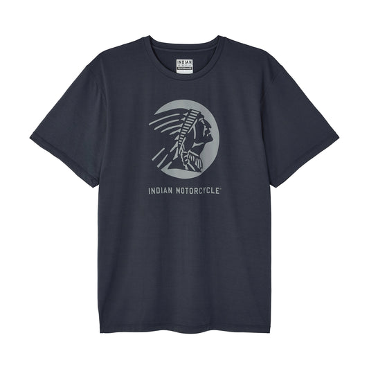 Headdress Profile Athlete Tee, Blue