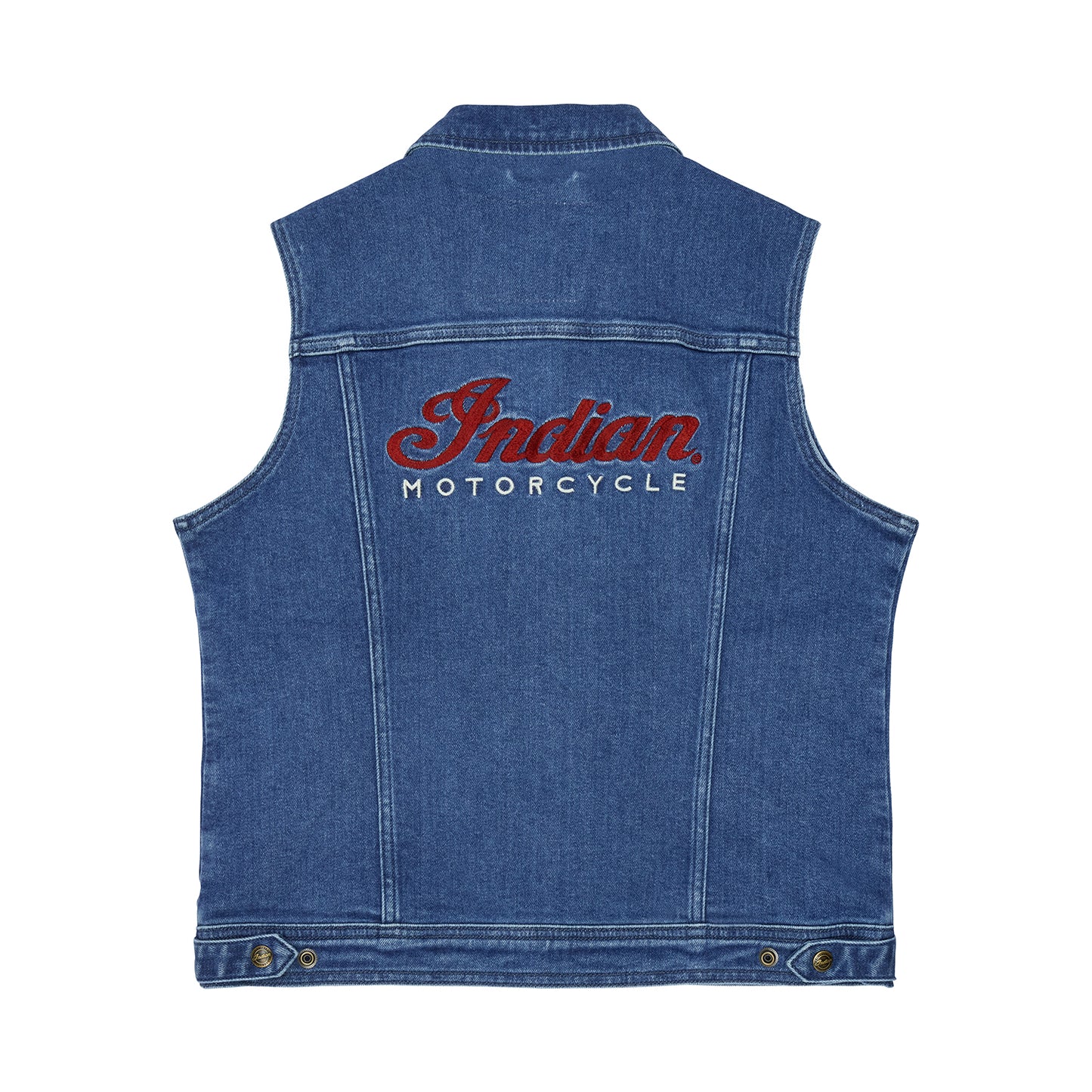Portland Denim Vest, Blue