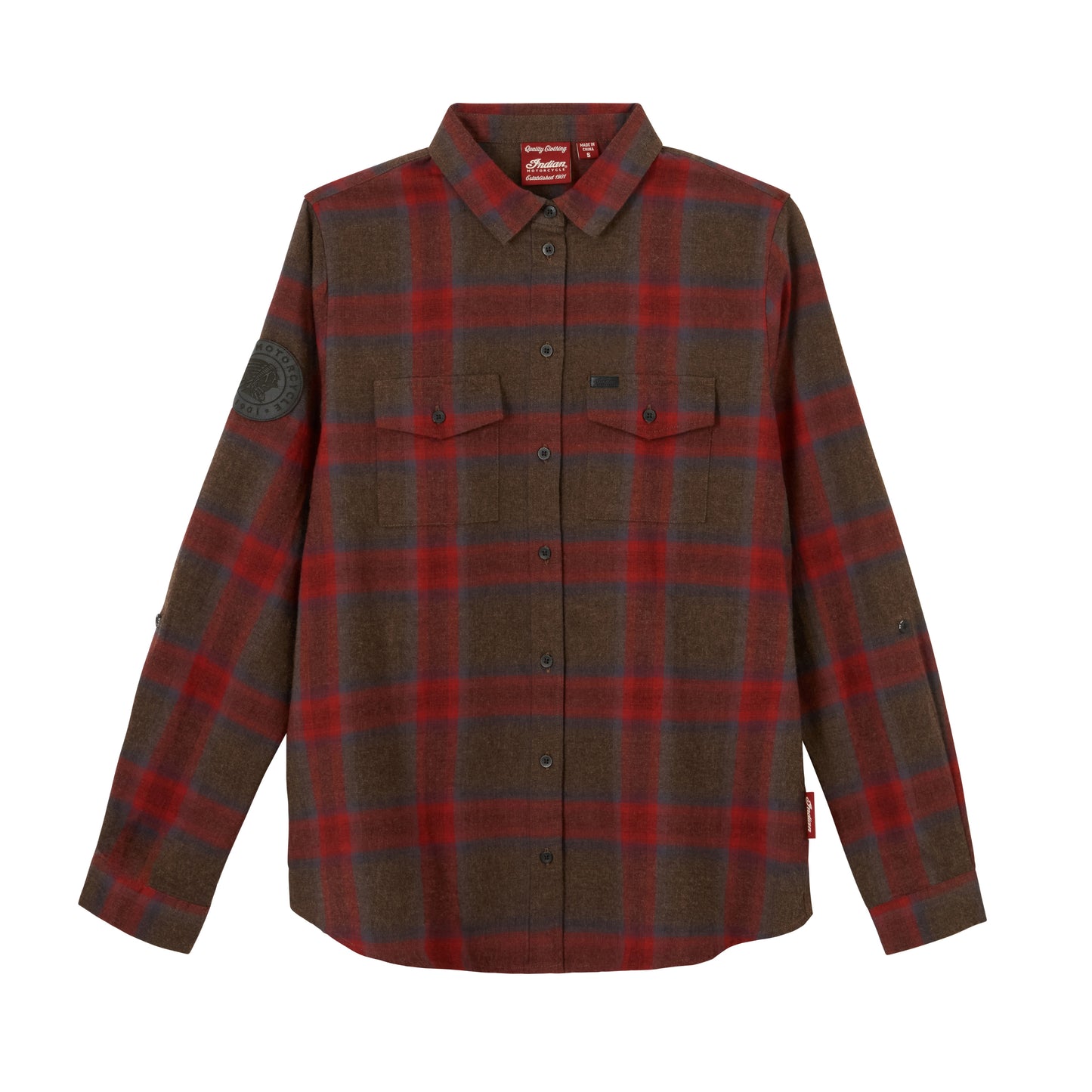 Nashville Plaid Shirt, Red