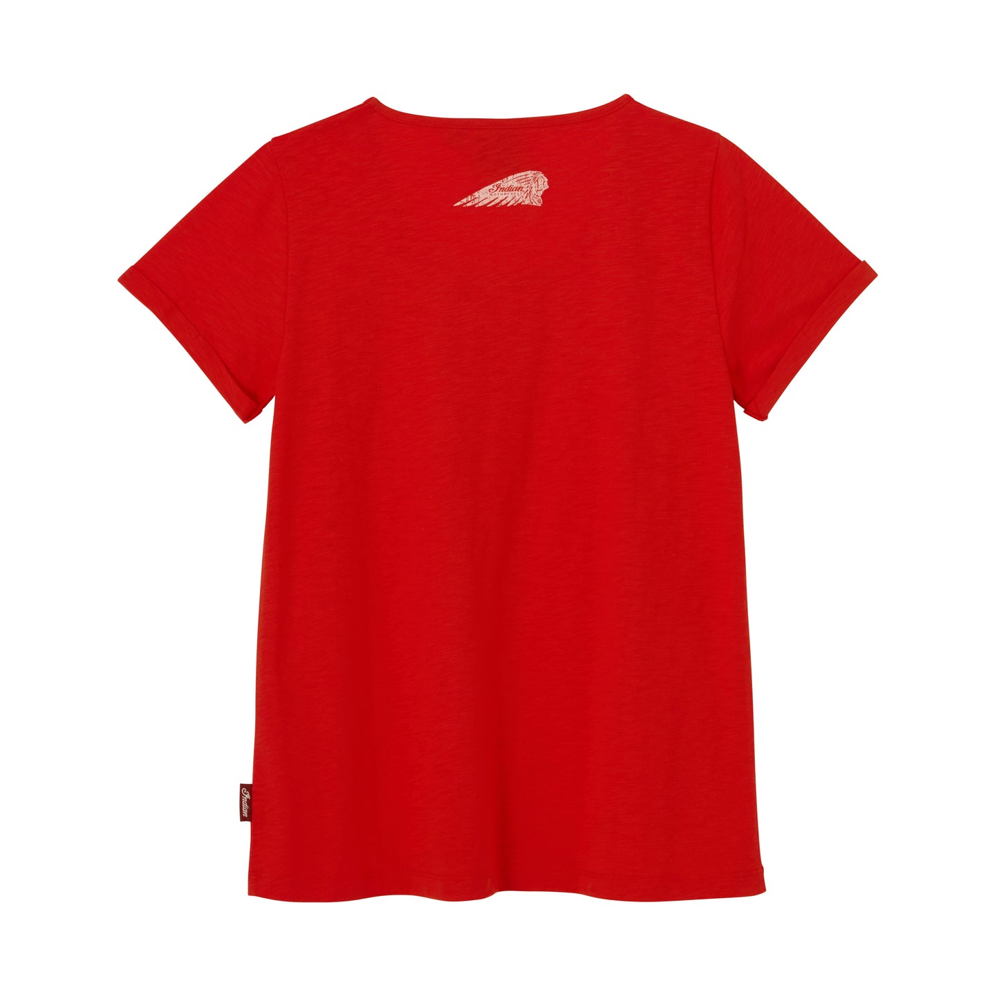 Stamp Circle Logo Tee, Red