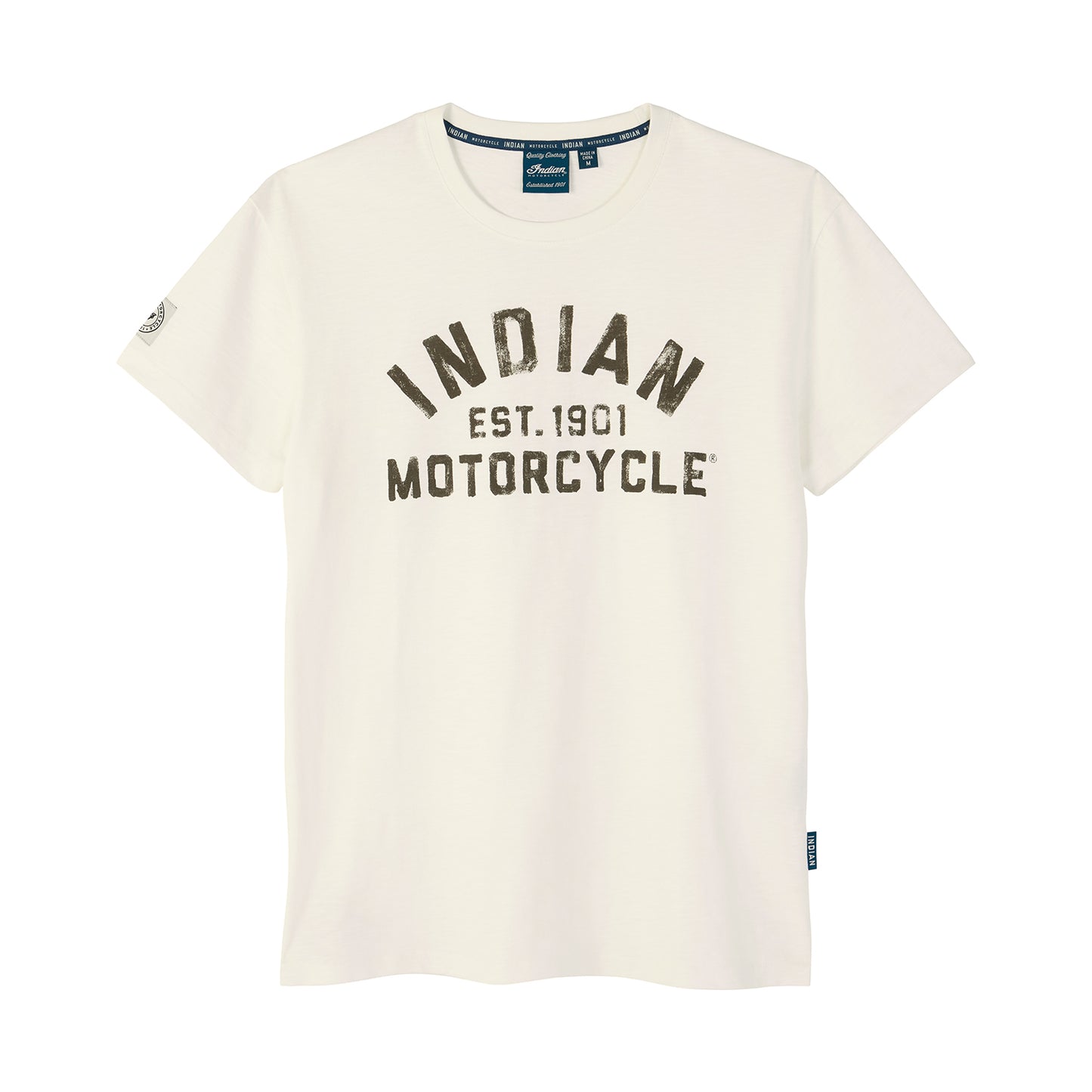 EST. 1901 Block Tee, White