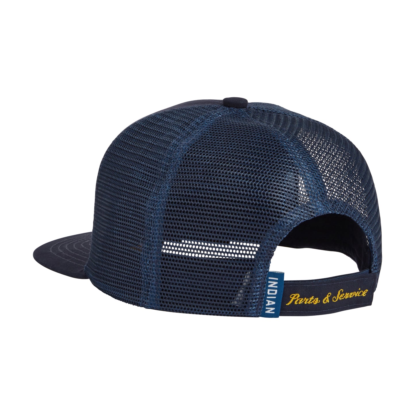 Embroidered Logo Part's Service Cap, Navy