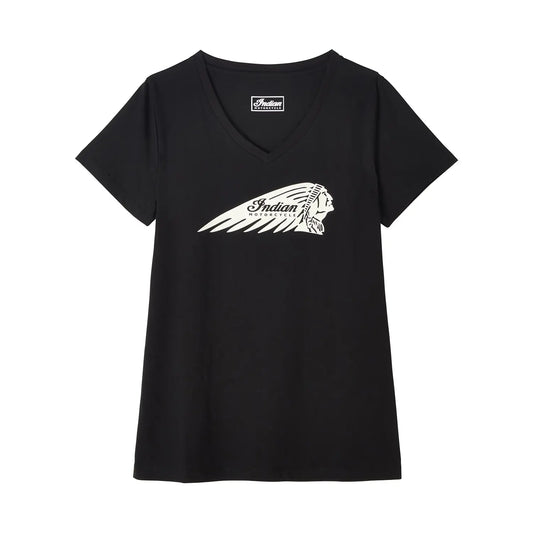 Essential Headdress Logo T-shirt, Black