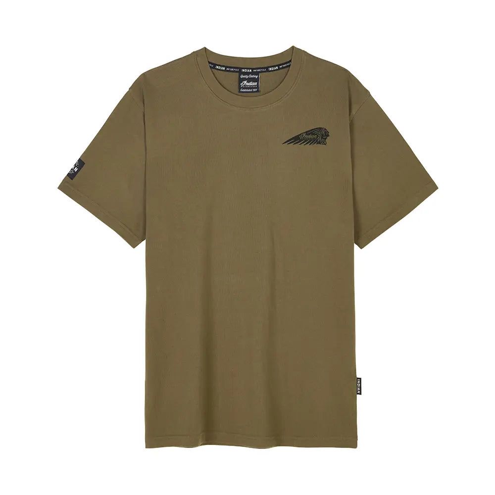 Engine Graphic T-shirt, Green