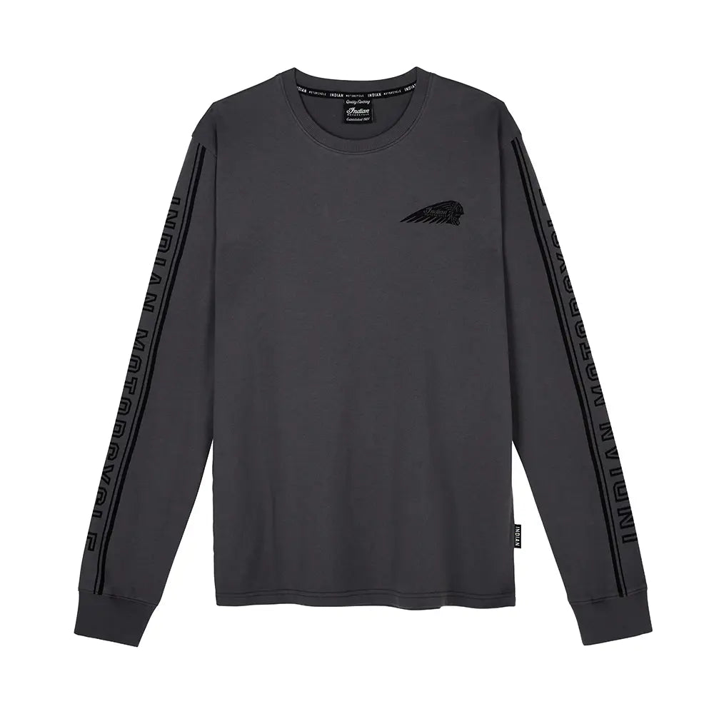 IMC Sleeve Print LS T-shirt, Gray