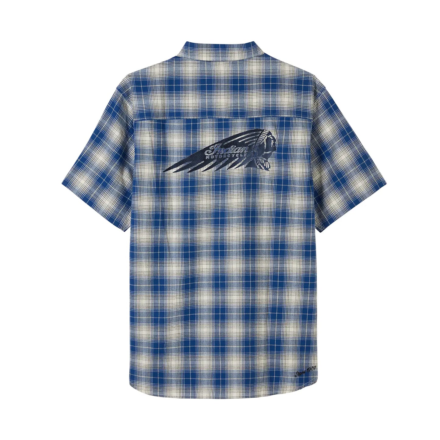 Pasadena Plaid SS Shirt, Blue