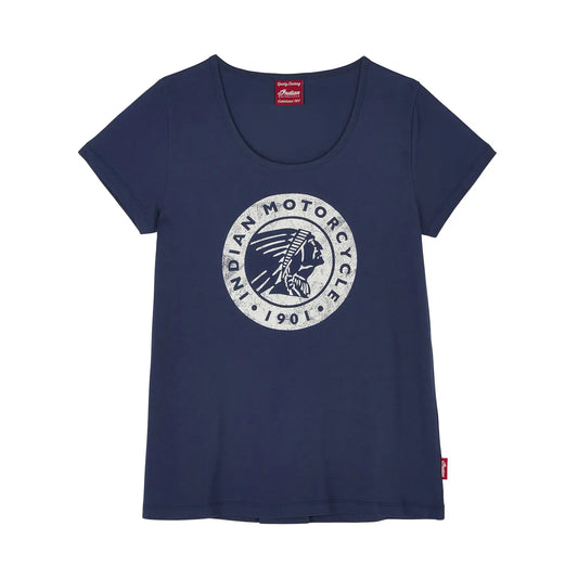 Headdress Icon T-shirt, Navy