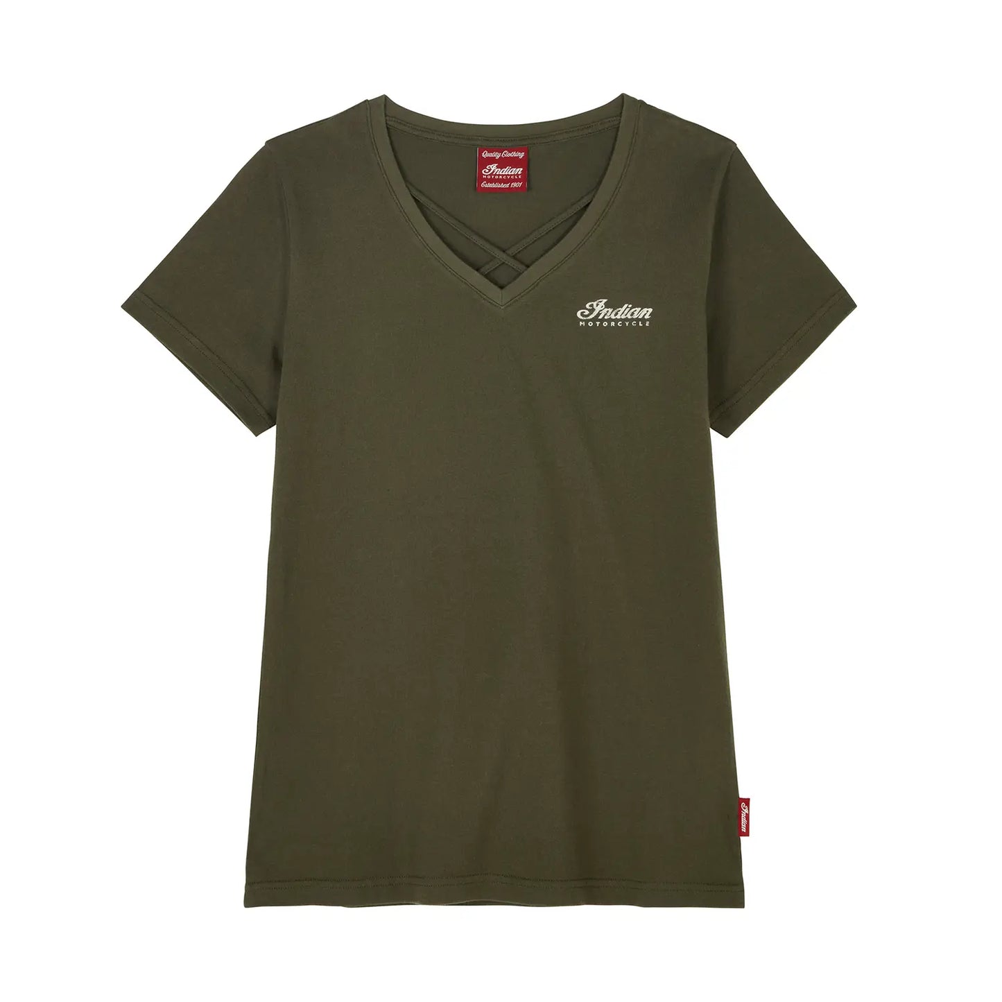 V-Neck Headdress T-shirt
