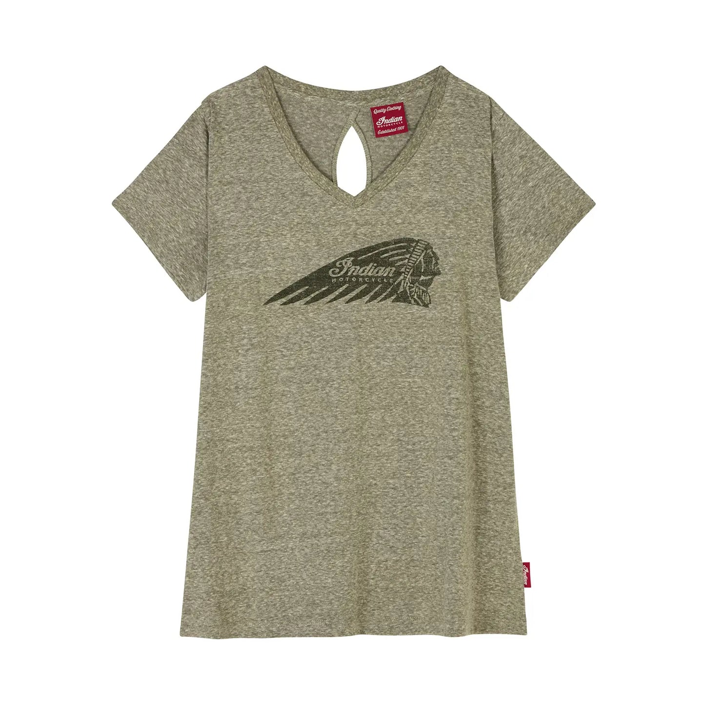 Marl Headdress T-shirt, Green