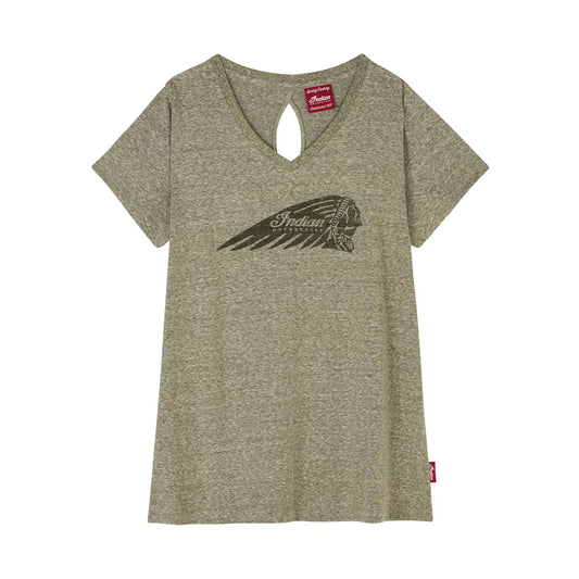 Marl Headdress T-shirt, Green