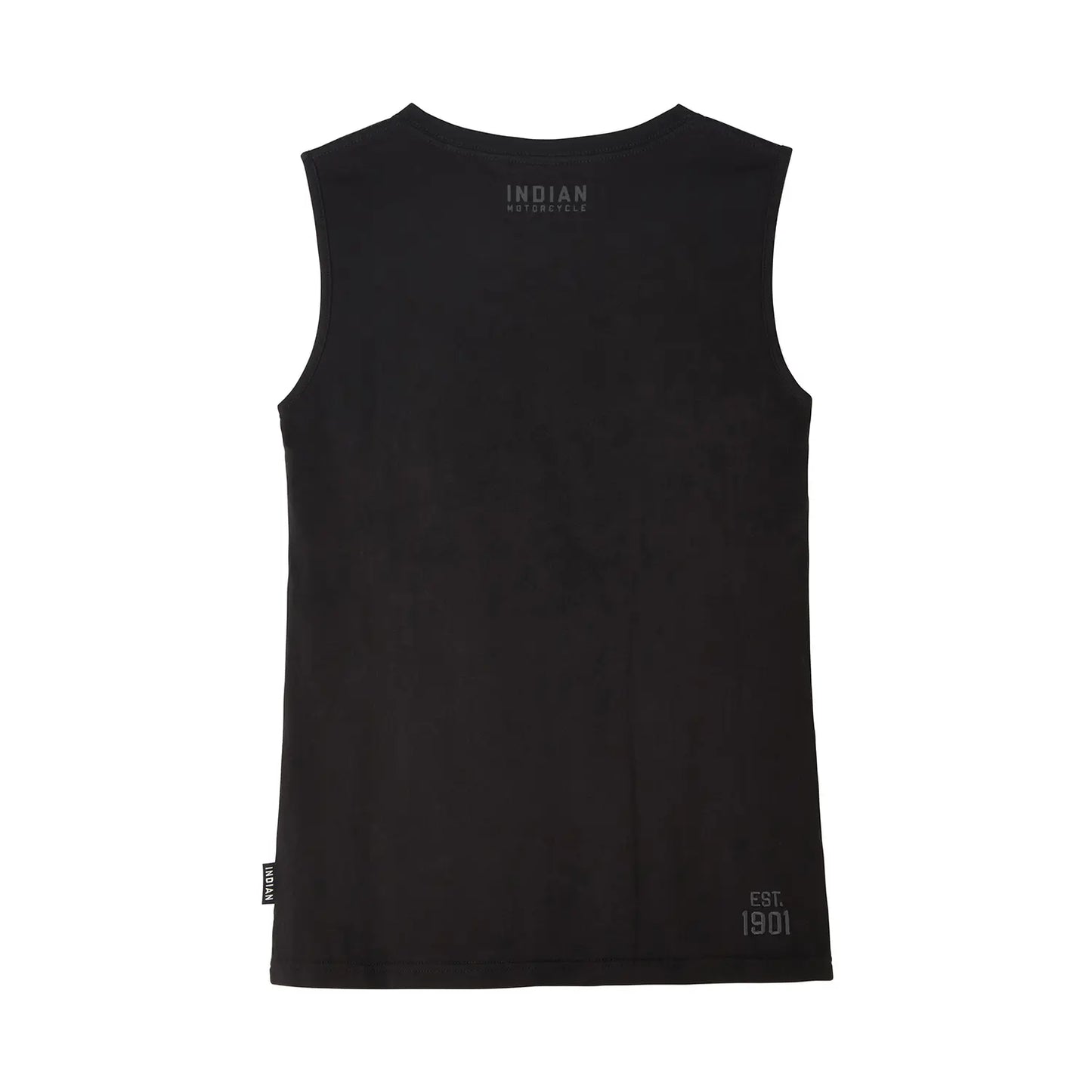 Headdress Print Tank, Black