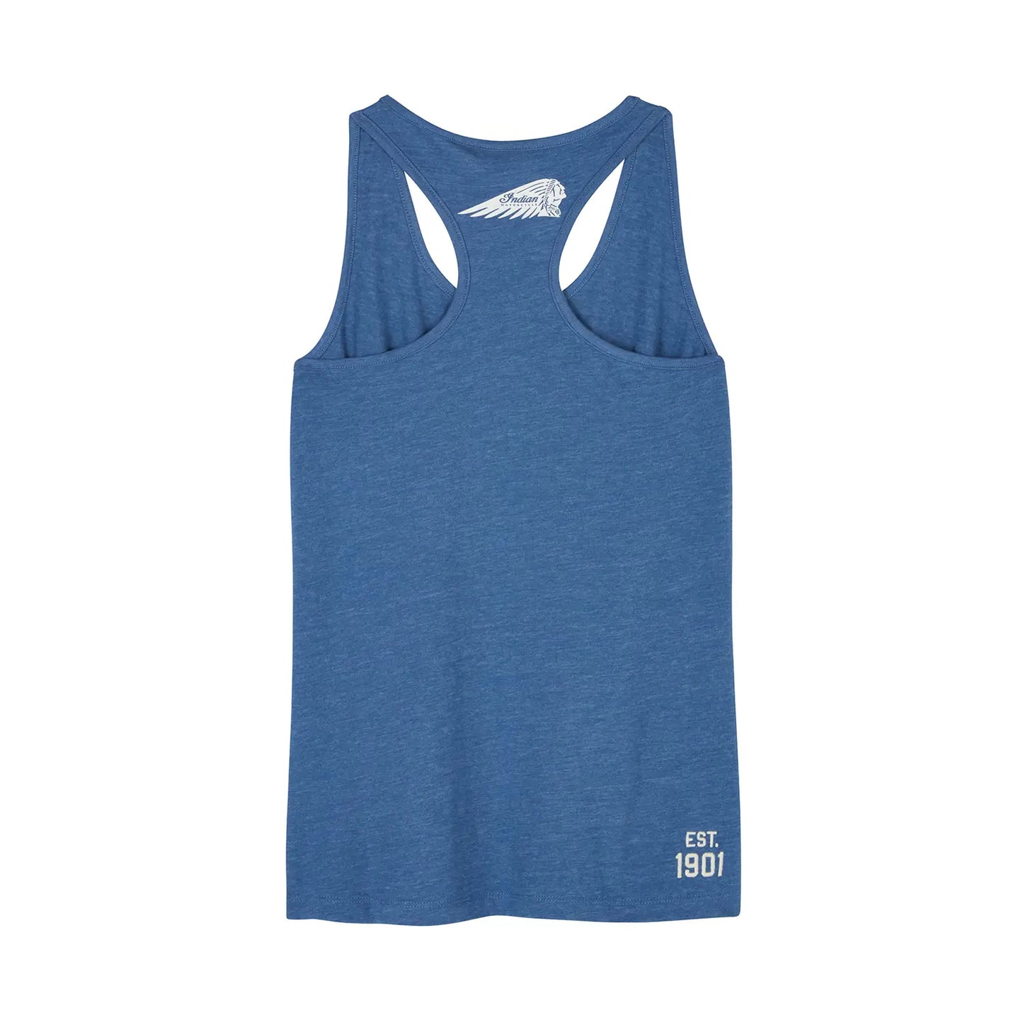01 Icon Print Tank, Blue