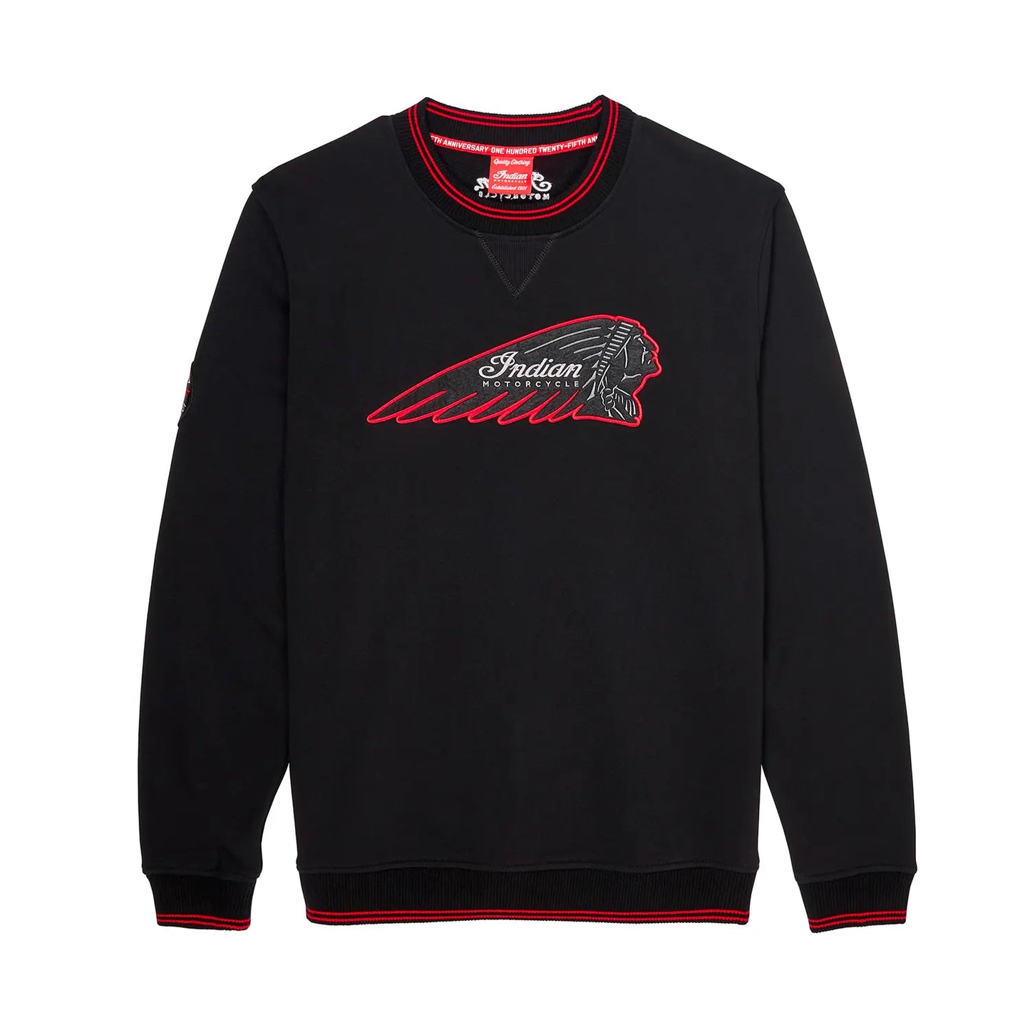 125th Crew Sweatshirt, Black
