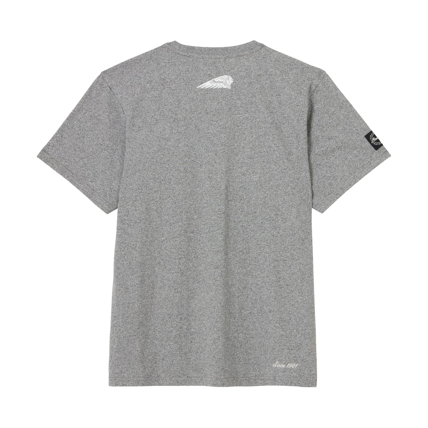 Tri Color Logo Tee, Gray