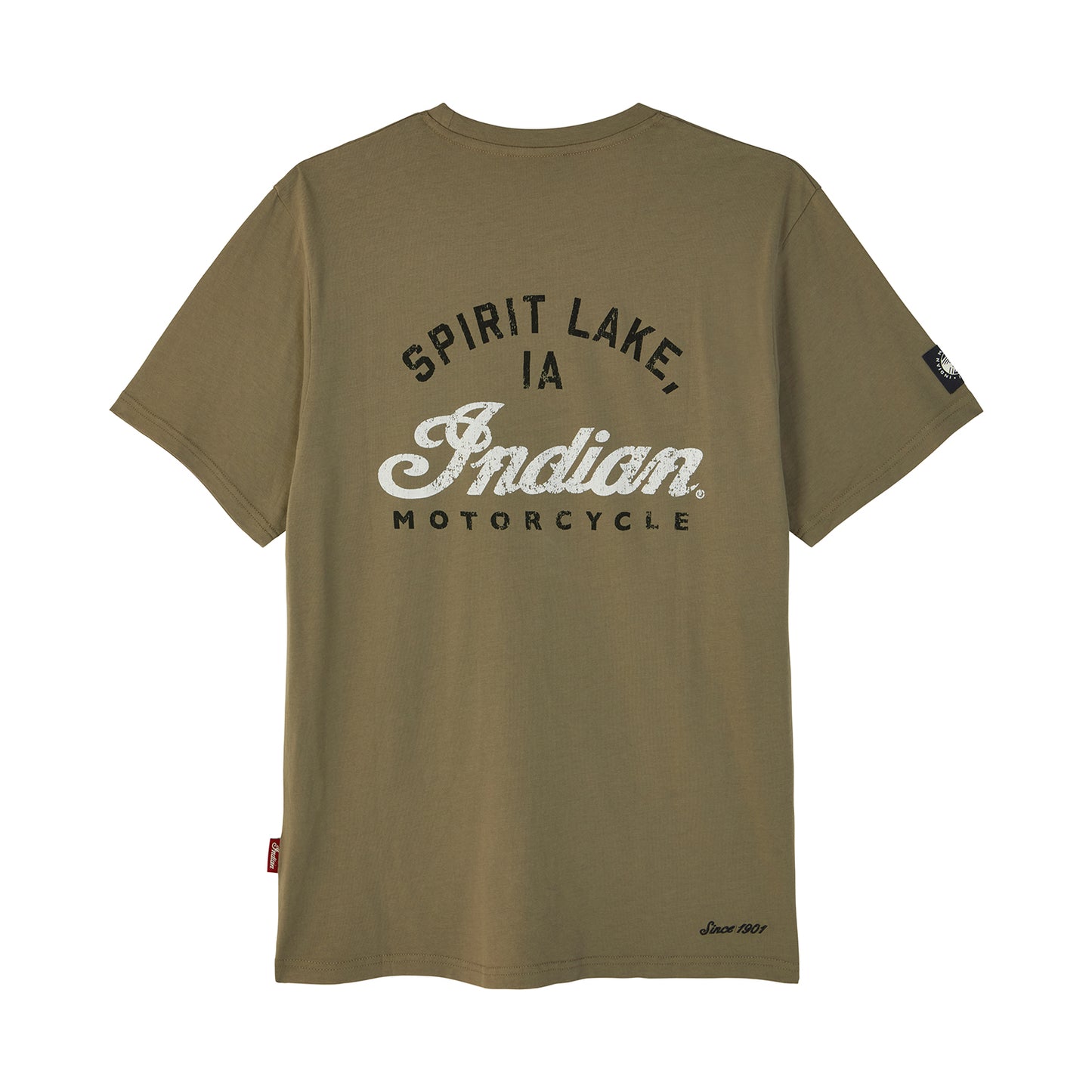 Spirit Lake IA Pocket Tee, Green