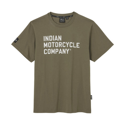 Indian Company Logo Tee, Green
