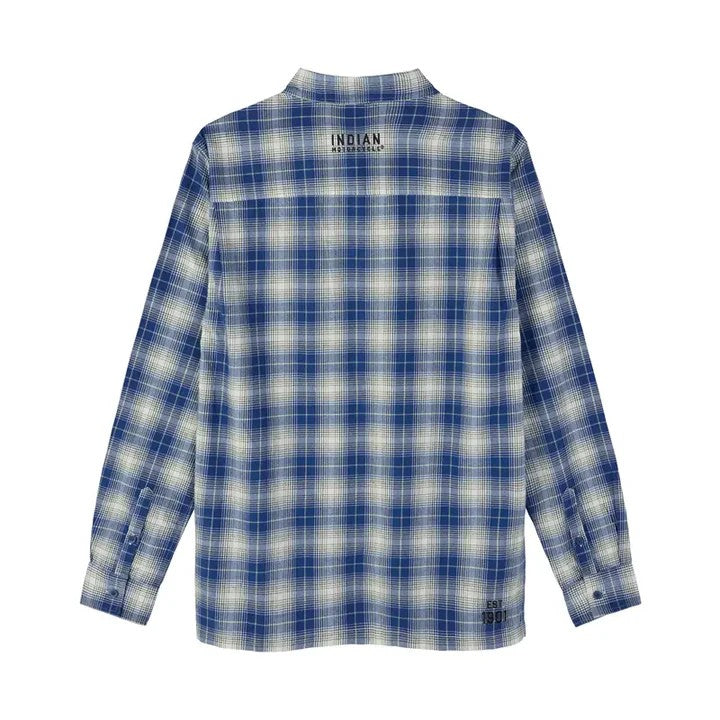 Men's Pasadena Plaid Shirt, Blue