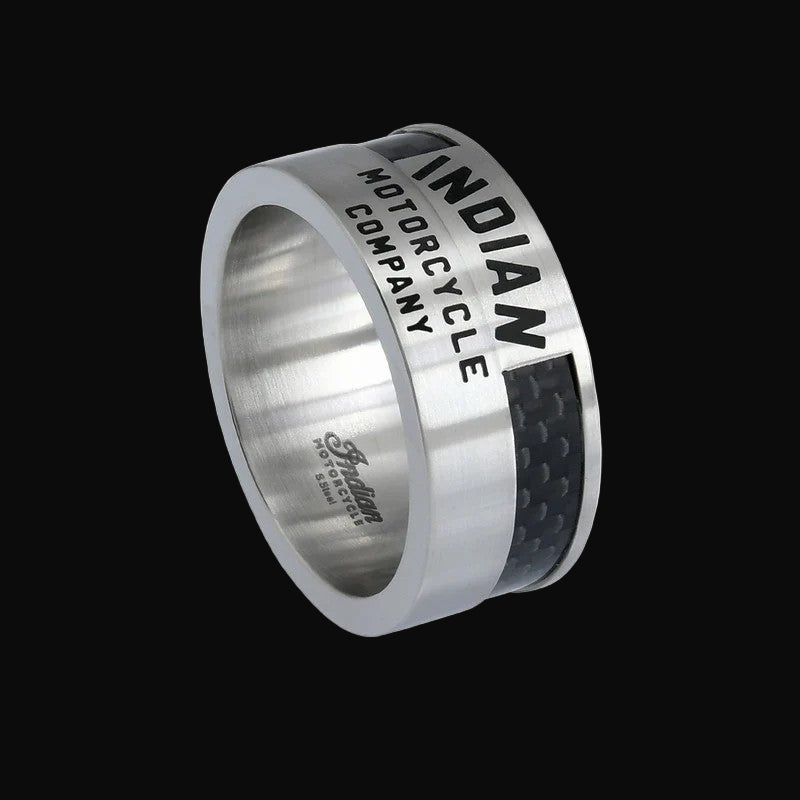 Carbon Fiber Band Ring (Stainless Steel)