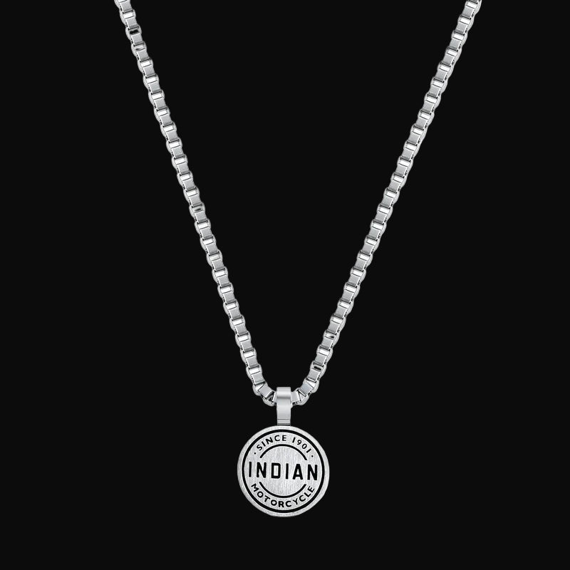 Classic Circle Necklace (Stainless Steel)