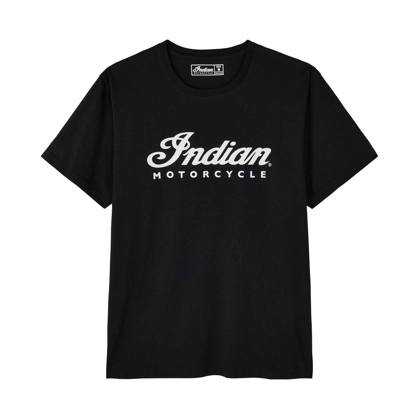 Men's Essential Script Logo Tee, Black