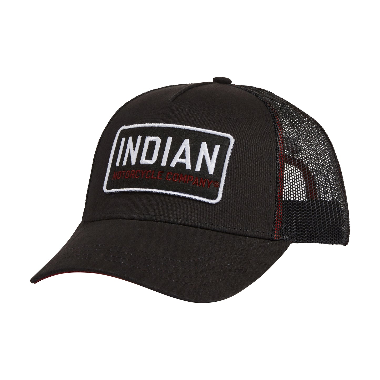 Block Logo Patch Cap, Black