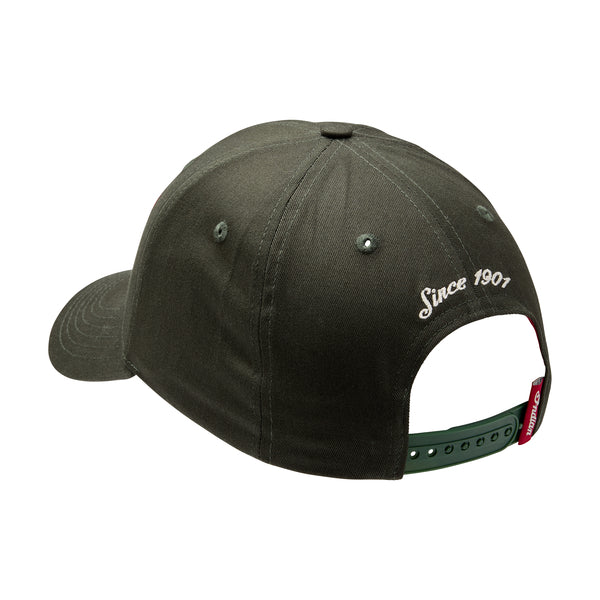 Rectangle Patch Headdress Cap, Green