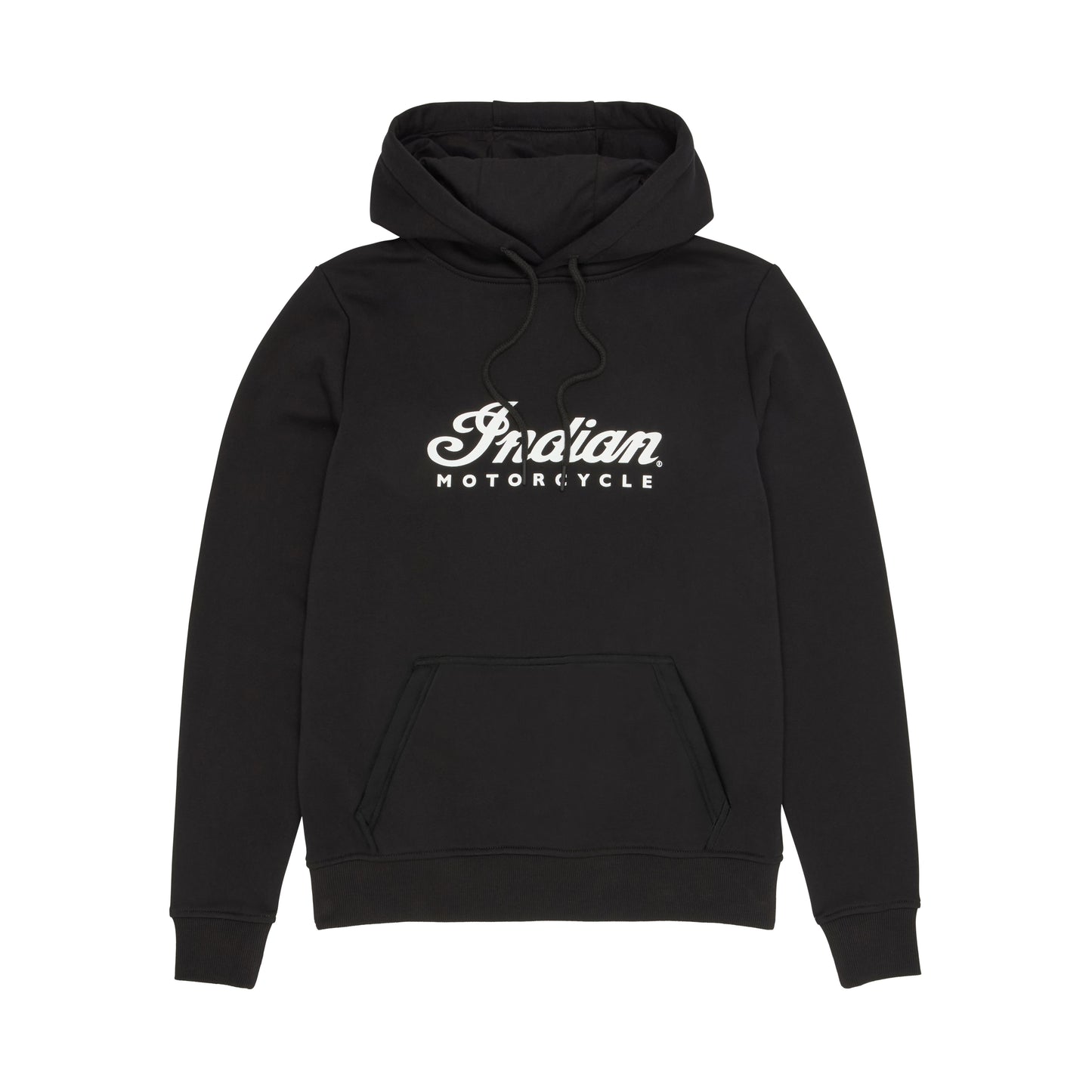 Essential Script Logo Hoodie, Black