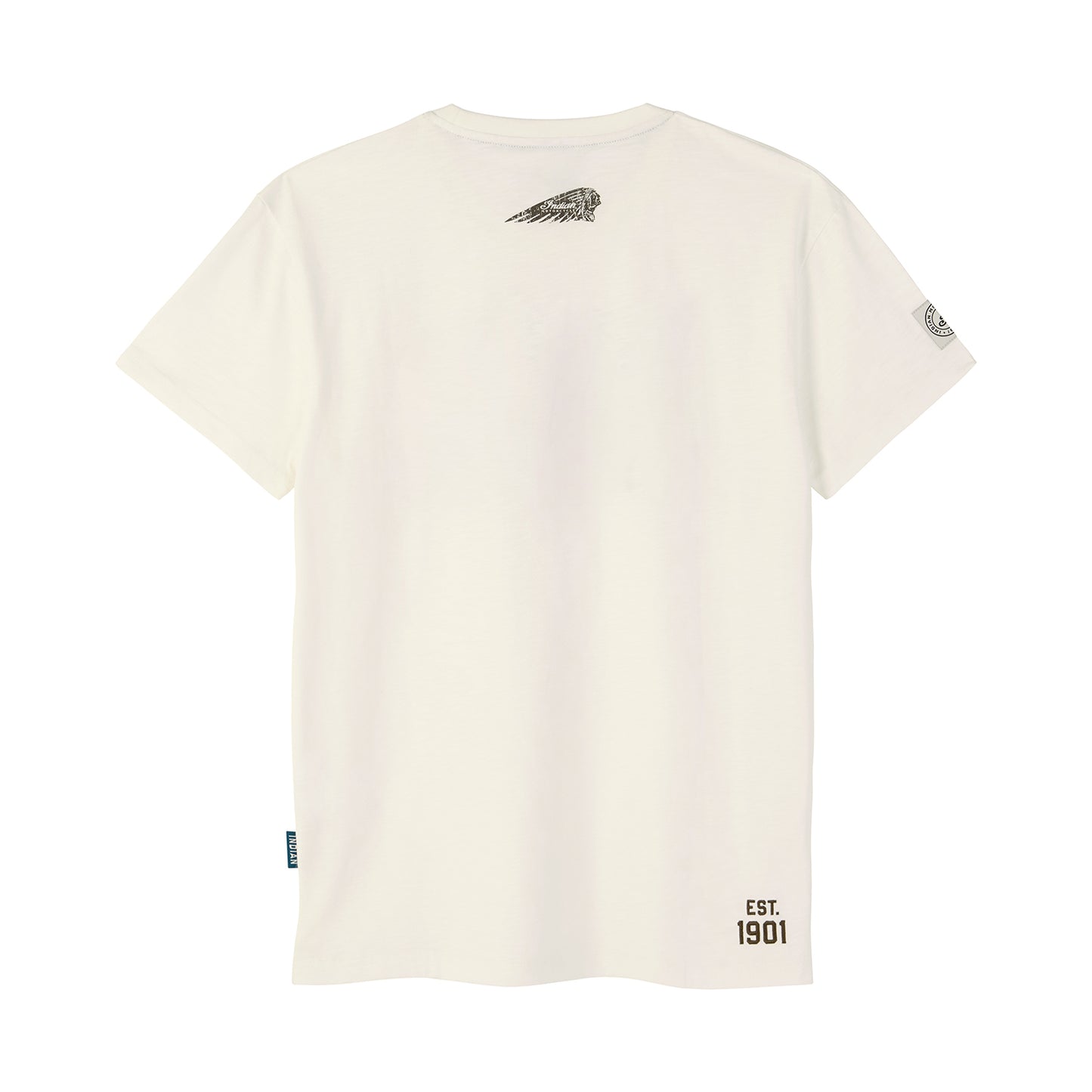EST. 1901 Block Tee, White